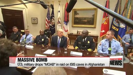 U.S. uses 'Mother Of All Bombs' for first time in Afghanistan