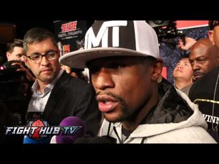 Floyd Mayweather on Pacquiao being exciting fighter, not studying film & fight not being east task