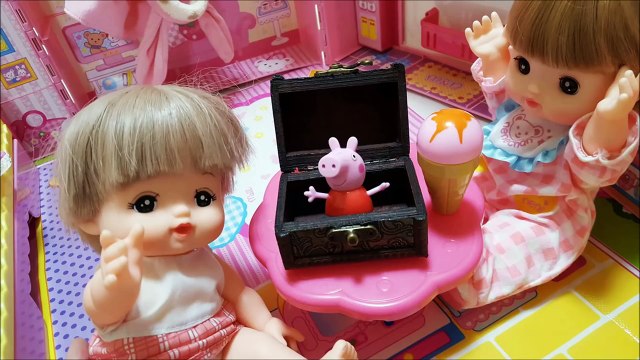 メルちゃんお家の中に宝箱いっぱい！ ネネちゃんと宝探し！★子供向け おもちゃ アニメ キッズ 人形 ごっこ 寸劇 トイキッズ Toy kids