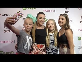 Dance Moms Crew JoJo, Kendall, Brynn, Kalani | TigerBeat Launch Event