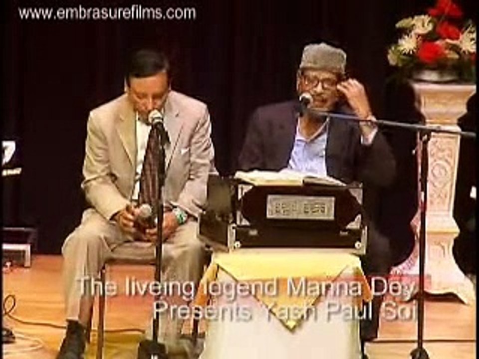 Manna Dey pays tribute to Mohammed Rafi