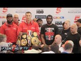 Wladimir Klitschko vs. Bryant Jennings full video - Final Press conference + face off