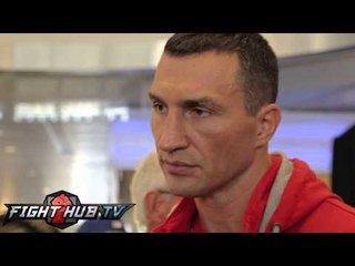 Wladimir Klitschko on what Jennings brings, Deontay Wilder & if he will fight Shannon Briggs in Sept