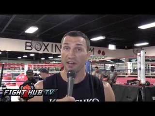 Wladimir Klitschko "We will see how he (Bryant Jennings) deals with the pressure"