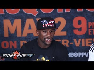 Floyd Mayweather on Pacquiao being small/reckless, PPV price, going old school & legacy