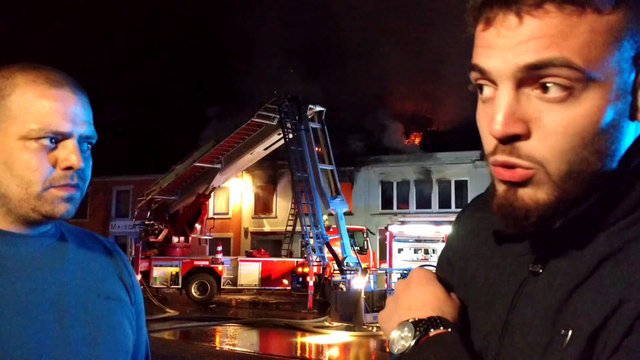 Froidchapelle: cinq bâtiments détruits dans un incendie