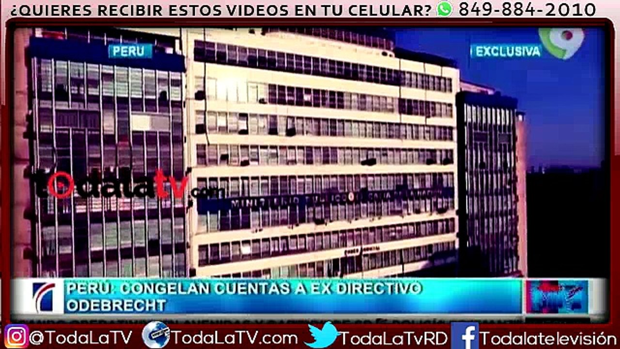 Congelan cuentas a ex director de Odebrecht-Noticias SIN-Video