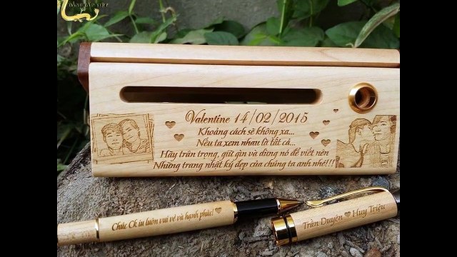 Bút Gỗ - bút gỗ thương hiệu việt - chọn quà tặng đám cưới