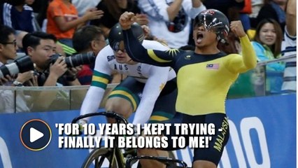 Azizul wins Malaysia's first gold at Cycling World Championship