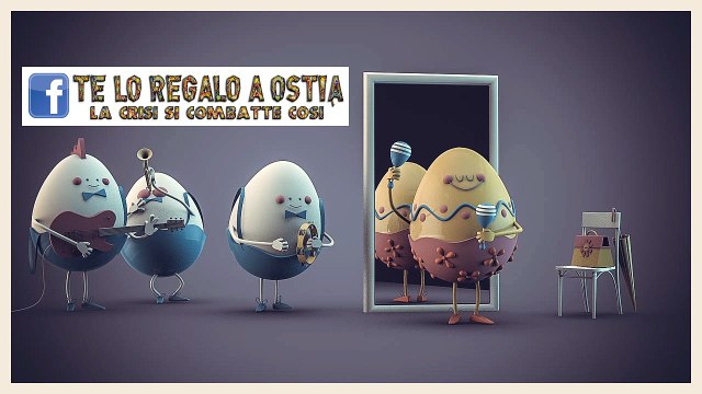 Buona Pasqua gruppo FB Te lo regalo a Ostia la crisi si combatte così