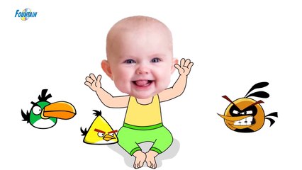 Bad Baby crying and learn Colors with Colorful AN5678678_ Finger Family Song Collectio