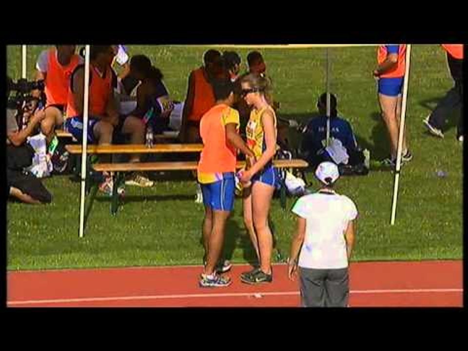 Athletics - women's long jump T11 final - 2013 IPC Athletics WorldChampionships, Lyon (extract)