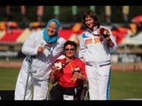Women's shot put F55/56/57 Medal Ceremony - 2013 IPC Athletics World Championships, Lyon