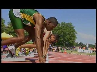 Athletics - men's 100m T38 semifinals 1 - 2013 IPC Athletics WorldChampionships, Lyon