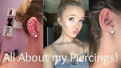 ALL ABOUT MY 11 PIERCINGS