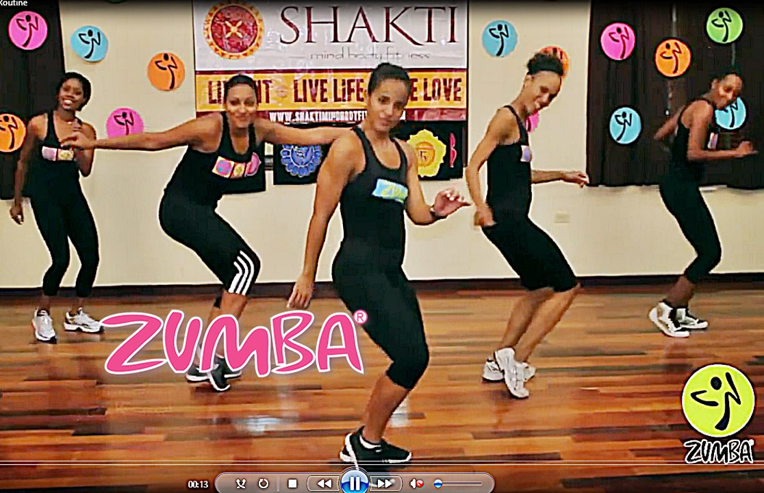 Zumba Dance Aerobic Workout - Summer Time Vybz Kartel - Zumba Fitness For Weight Loss - Zumba Routine