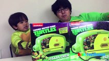 Teenage Mutant Ninja Turtles Pizza Oven Toys For Kids Family Fun Activity Ryan ToysReview-