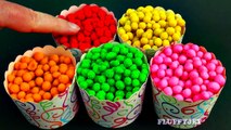 Learning Colors with Play Doh Ice Cream Dippin Dots Surprise Toys Dora Cars 2 Minions