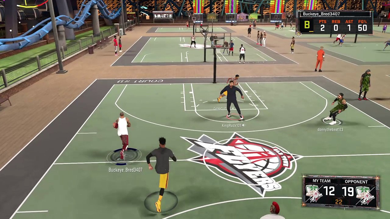 NBA 2K17 19-12 comeback