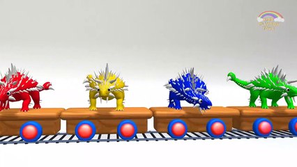 Learn Colors with Dinosaurs Woo or Kids _ Colors Learning Videos w