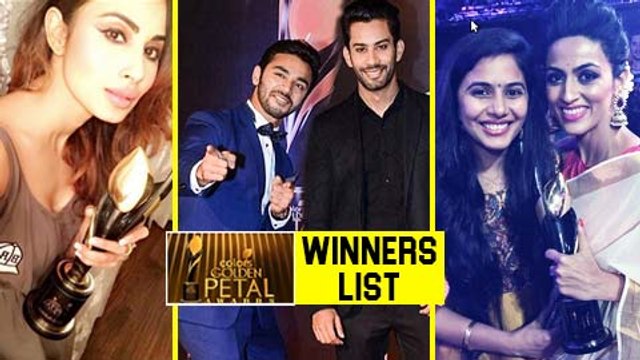 Full Winners List 5th Colors Golden Petal Awards 2017