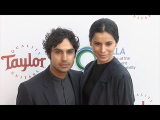 Kunal Nayyar & Neha Kapur UCLA IoES Gala 2016 Red Carpet #TheBigBangTheory
