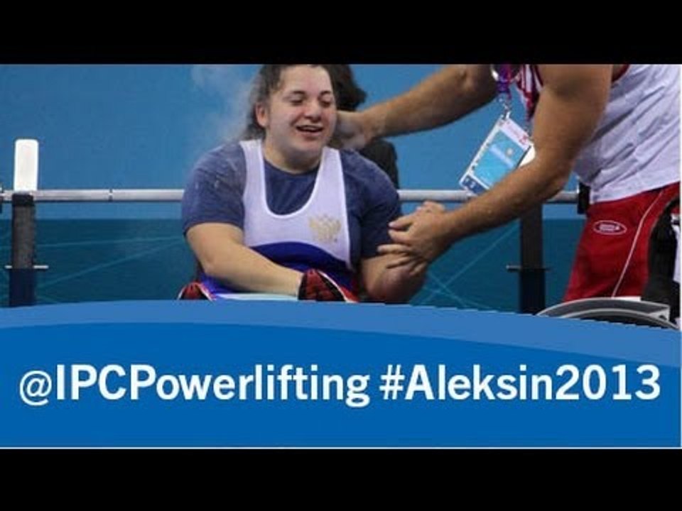 Powerlifting - women's -50kg - 2013 IPC Powerlifting European Open Championships Aleksin