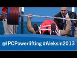 Powerlifting - men's -54kg - 2013 IPC Powerlifting Open European Championships Aleksin