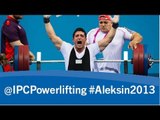 Powerlifting - men's -88kg - 2013 IPC Powerlifting European Open Championships Aleksin