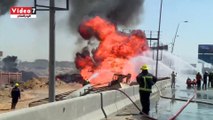 ننشر أول فيديو لتفقد وزير الداخلية محيط انفجار خط الغاز بالتجمع الخامس