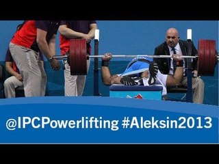 Powerlifting - men's -107kg, +107kg - 2013 IPC Powerlifting European Open Championships Aleksin