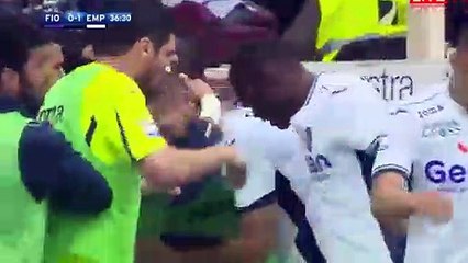 Omar El Kaddouri  Goal HD -Fiorentina 0-1 Empoli 15.04.2017