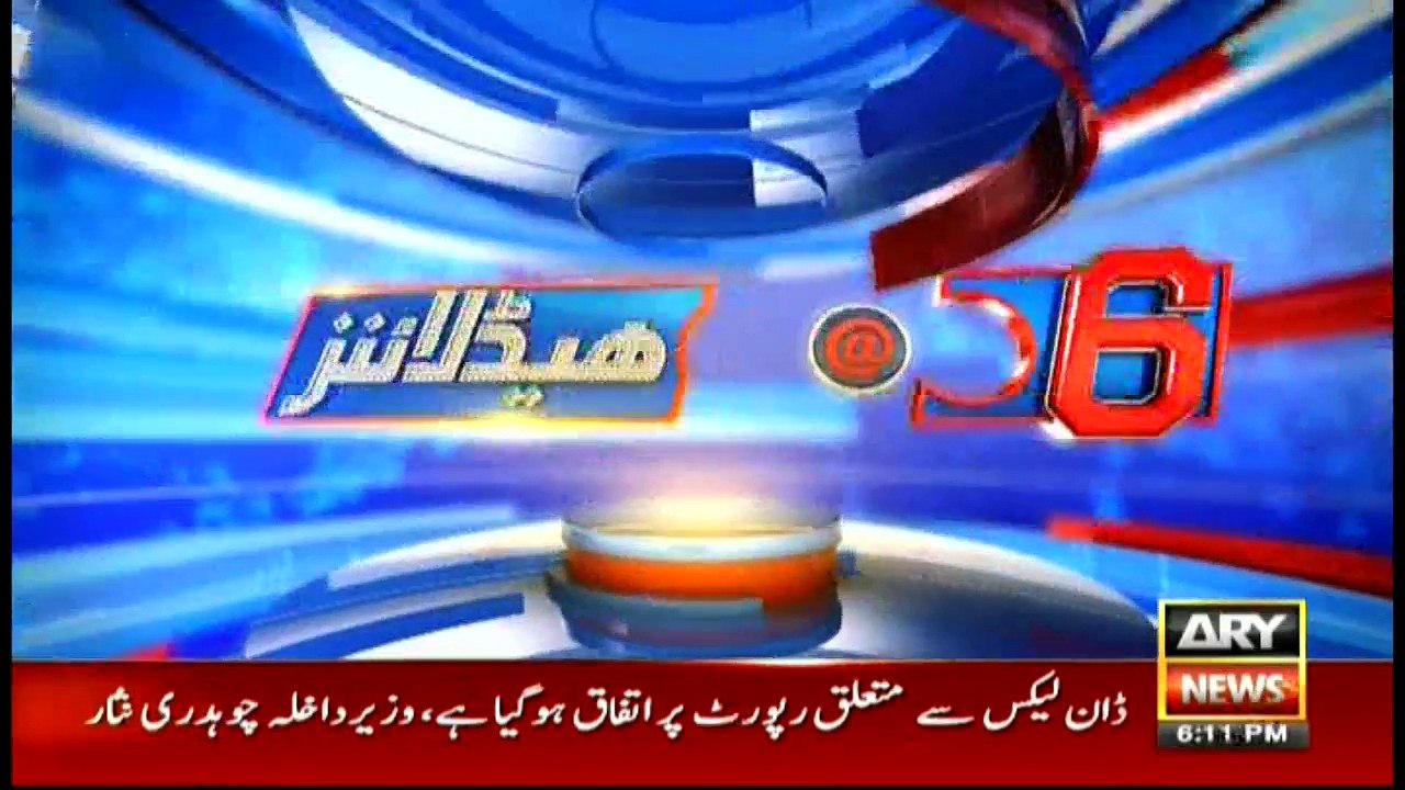 Headlines 1800 15th April 2017