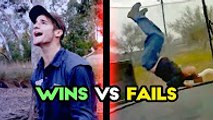 WINS VS FAILS - APRIL 2017  The Best Fails - Funny Fail Compilation - Try not to Laugh or Grin