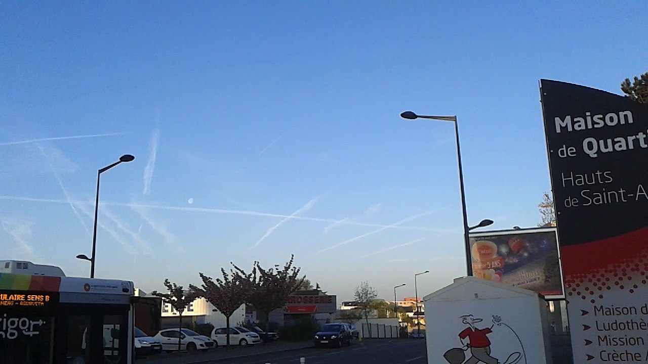 Chemtrails Angers - 14 avril 2017 - 7h53