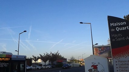 Chemtrails Angers - 14 avril 2017 - 7h53
