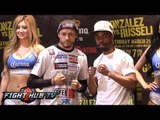 Jhonny Gonzalez vs. Gary Russell Jr- Final Press Conference and Face Off