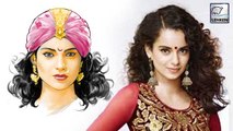 Kangana Ranaut's First Look As Rani Lakshmi Bai In Manikarnika