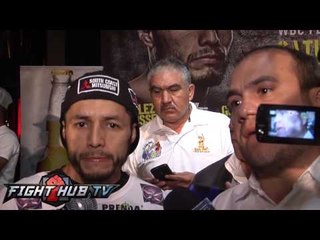 Jhonny Gonzalez "Everyone thinks I'm going to lose against Russell & that motivates me"