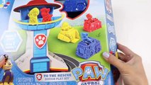 LEARN COLORS Paw Patrol To The Rescue Dough Play Set Chase Rubble Skye Marshall