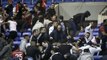 Les affrontements dans les tribunes lors du match OL Besiktas