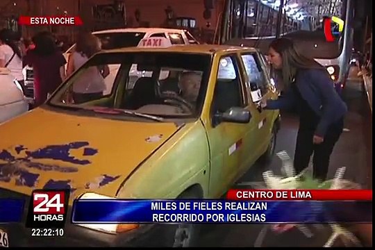 Centro de Lima: fieles realizaron recorrido por las siete iglesias