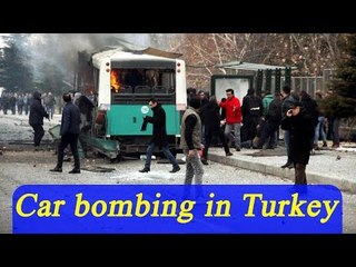 Turkey car bombing, 13 killed and 55 wounded | Oneindia News