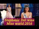 Miss World 2016: Puerto Rico's Stephanie Del Valle wins the title | Oneindia News
