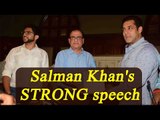 Salman Khan's heartfelt speech on BMC open defecation CAMPAIGN; Watch Video | Oneindia News