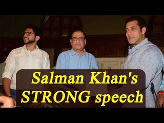 Salman Khan's heartfelt speech on BMC open defecation CAMPAIGN; Watch Video | Oneindia News