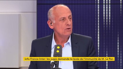 Marine Le Pen réagit à la demande de levée de son immunité : "C'est normal, c'est la procédure classique, je ne suis pas étonnée"
