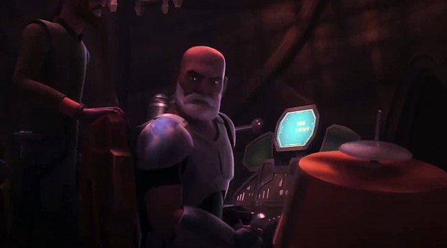 Star Wars Rebels - Saw Gerrera's insists Klik klak is coming with him