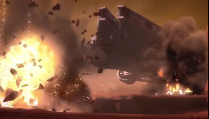 Star Wars Rebels - The Ghost Crew Leaving Geonosis