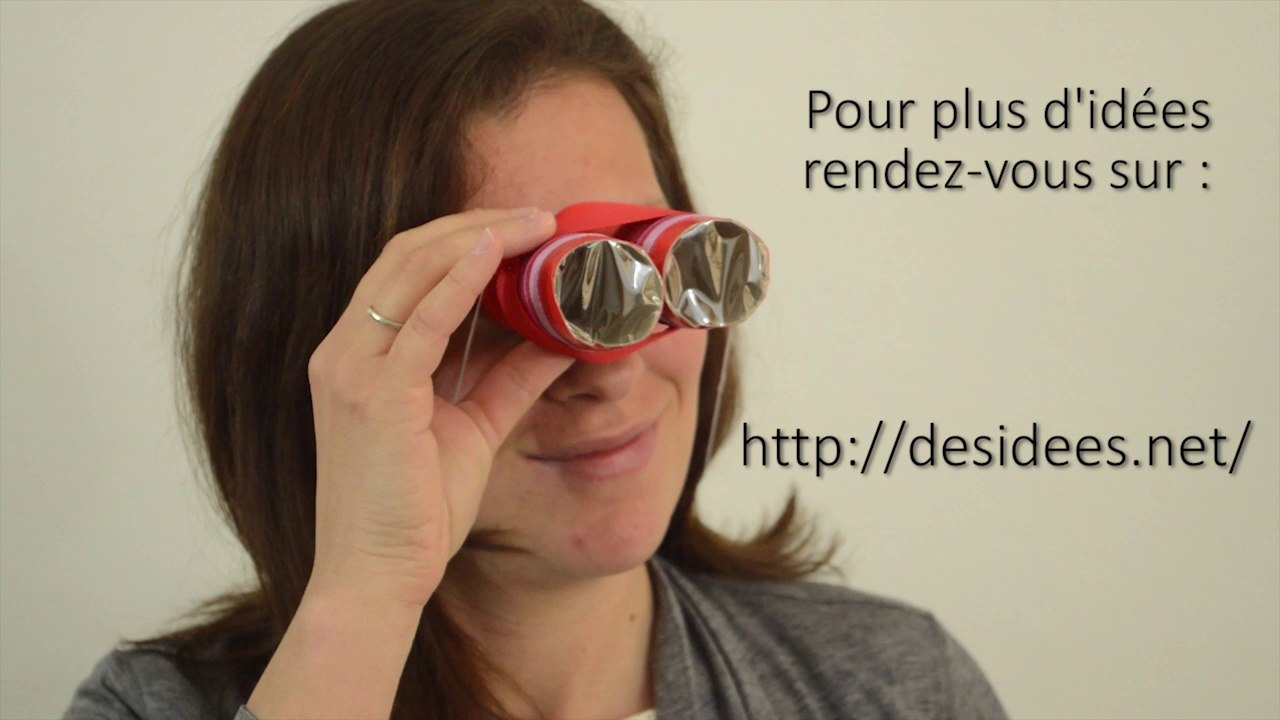 DIY : Fabriquez des jumelles en rouleau de papier toilette